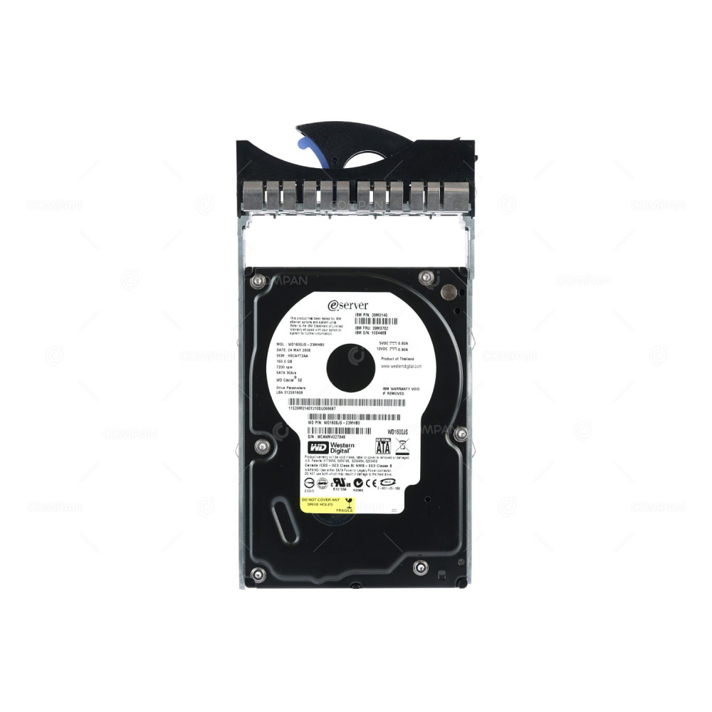71P7297 IBM HDD 160GB  7.2K  SATA 3G  3.5" LFF